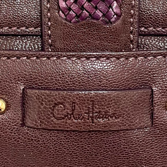 Aubergine Cole Haan Cross Body Bag - Picture 2 of 6